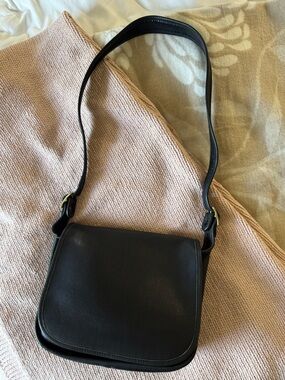 Coach Heritage Line Vintage Flap Saddle Bag